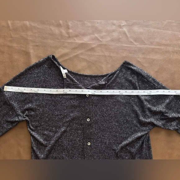 Button-Up Gray Cardigan - Picture 8 of 12